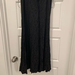 Free People CP Shades flowy black maxi skirt S